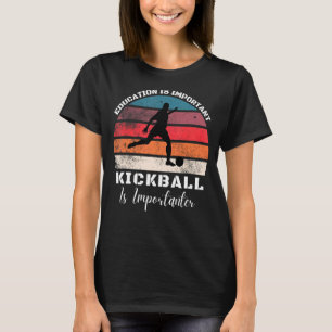 Camiseta Futuro Kickball Y Los Jugadores Mamá Papá Kickball