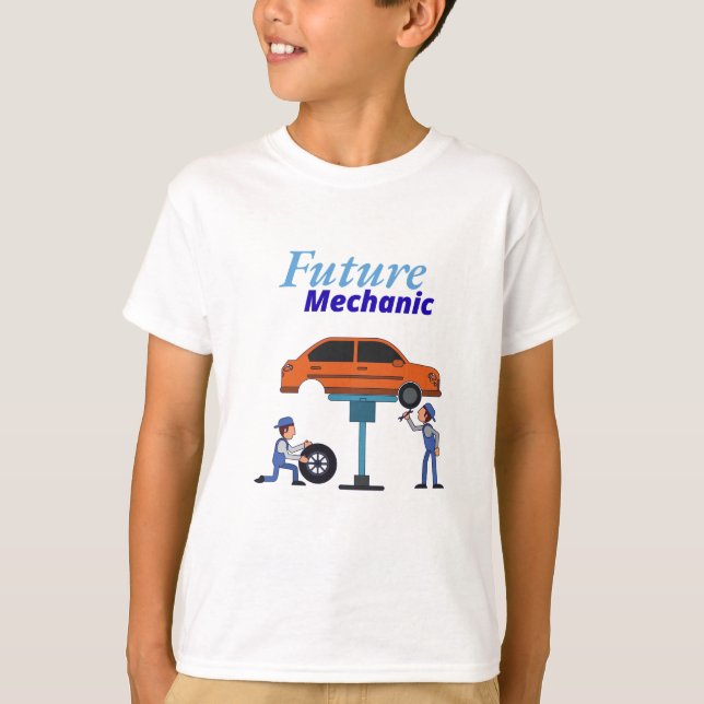 Camiseta Futuro Mecánico (Anverso)