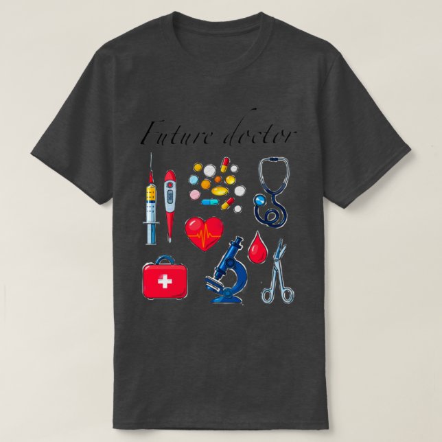 Camiseta futuro médica 1 (Diseño del anverso)