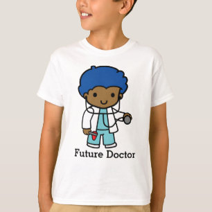 Camiseta Futuro Médica con Stethoscope