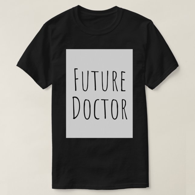 Camiseta Futuro Médica Rae Dunn inspirado 1 (Diseño del anverso)