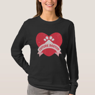 Camiseta Futuro Médica veterinario para animales