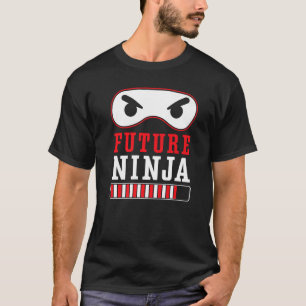 Camiseta Futuro Mercenario Ninja Shuriken Kunai Shinobi Nin