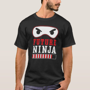 Camiseta Futuro Mercenario Ninja Shuriken Kunai Shinobi Nin