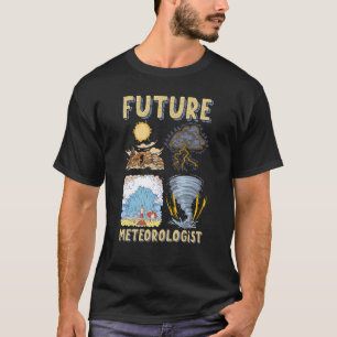 Camiseta Futuro Meteorólogo Informe Pronóstico del Tiempo