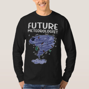 Camiseta Futuro Meteorólogo Será Estudiante De Meteorología