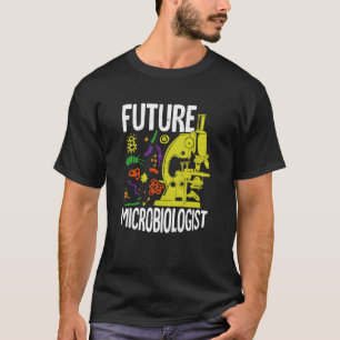 Camiseta Futuro microbiólogo para un estudiante de microbio
