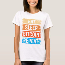 Camiseta Futuro Millonario Humor Bitcoin Criptomoneda