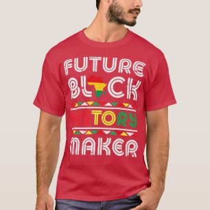 Camiseta Futuro negro de la historia creador del orgullo ne