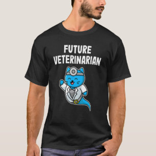 Camiseta Futuro Niño Veterinario Chica Veterinario Costum