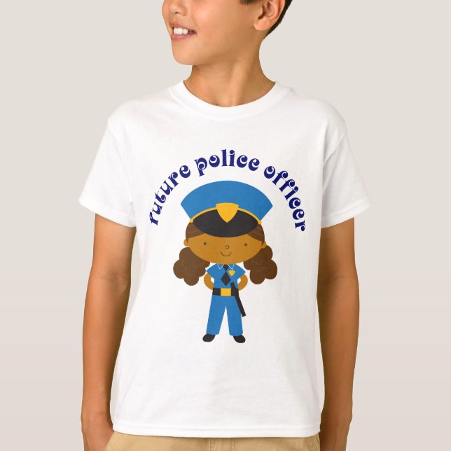 Camiseta Futuro Oficial de Policía (Anverso)