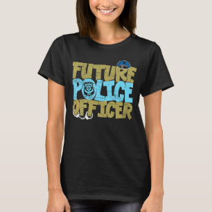 Camiseta Futuro Oficial De Policía Aplicación De La Ley Par