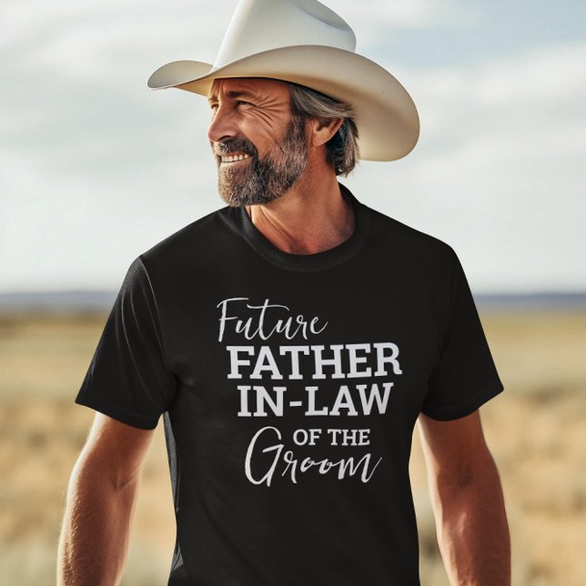 Camiseta Futuro padre en la ley del Boda de Groom BV (Subido por el creador)