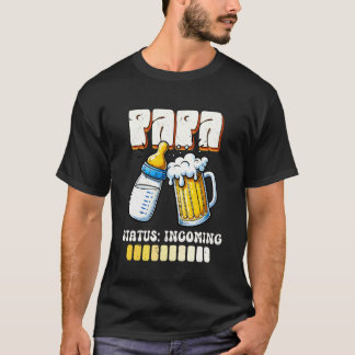 Camiseta Futuro Padre ESTADO DE PAPÁ ENTRANTE Divertido Pro