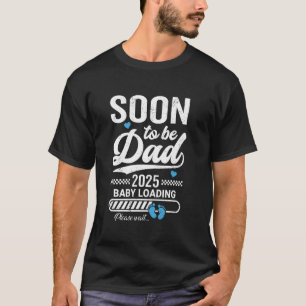 Camiseta Futuro Papá 2025 Anuncio de Embarazo Esposo