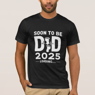 Camiseta Futuro Papá Est 2025 Nuevo Papá a Punto de Serlo 