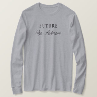 Camiseta Futuro Personalizado Sra. Dije Sí Ducha Bridal