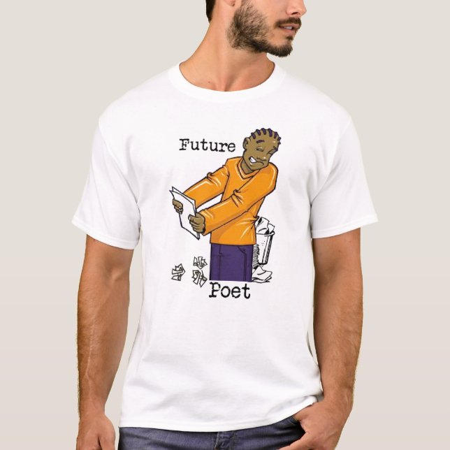 Camiseta Futuro poeta T-Shirt (Anverso)