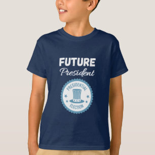 Camiseta Futuro presidente niños y adolescentes