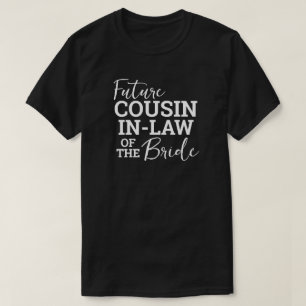 Camiseta Futuro primo político de la novia BV Boda