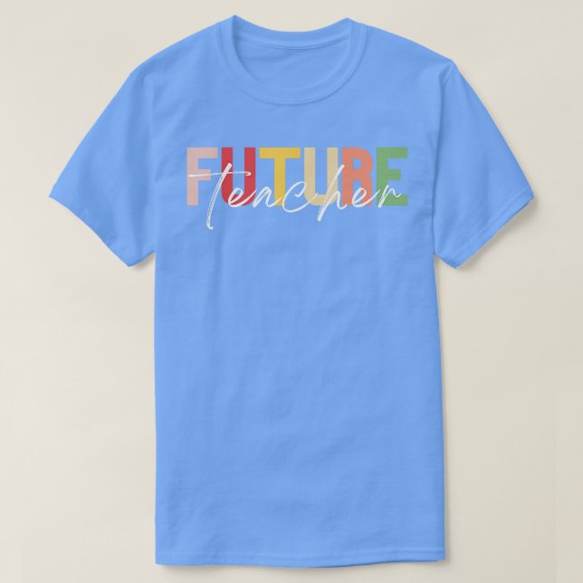 Camiseta Futuro profesor de pedagogía en curso de graduació (Diseño del anverso)