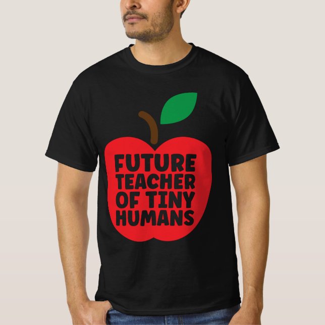 Camiseta Futuro Profesor De Pequeños Humanos (Anverso)