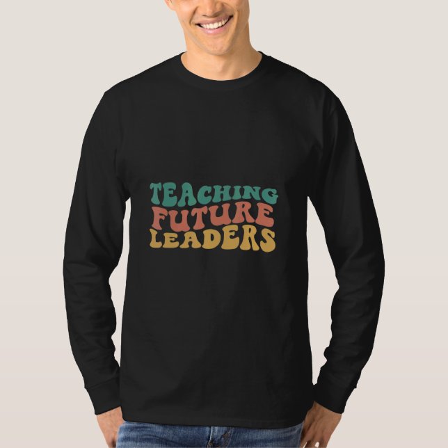 Camiseta Futuro profesor de Vintage (Anverso)