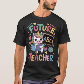 Camiseta Futuro profesor Fantasy Unicorn