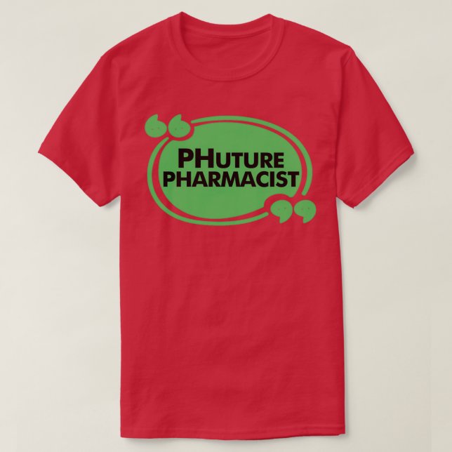Camiseta Futuro Regalo Farmacéutico para Estudiante Farmacé (Diseño del anverso)