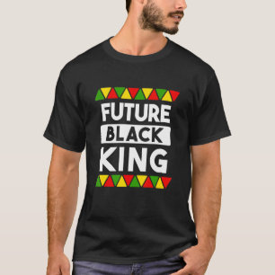 Camiseta Futuro Rey Negro Mes de Historia Negra Amer Africa