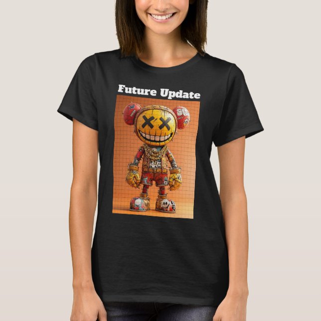 Camiseta futuro robot V1 (Anverso)
