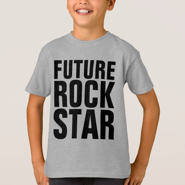 CAMISETA FUTURO ROCK STAR KIDS T-SHIRS (Anverso)