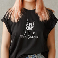 Futuro Sra. Gothic Skeleton Heart Bachelorette