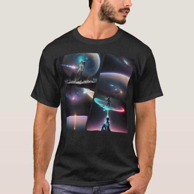 Camiseta Futuro terrestre plano (Anverso)