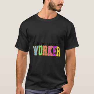 Camiseta Futuro trabajador social de vuelta a la oferta de