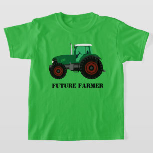 Camiseta Futuro Tractor Verde para Agricultores