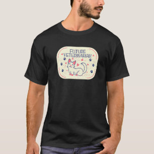 Camiseta Futuro veterano traje veterinario de Guay Desi