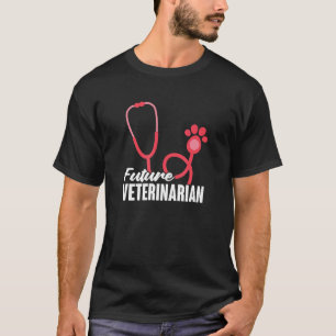 Camiseta Futuro Veterinario Veterinario Estudiante Stethos