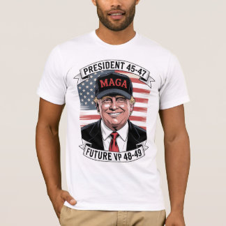 Camiseta Futuro vicepresidente 48 - 49 Trump