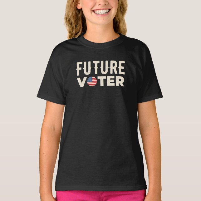 Camiseta Futuro votante (Anverso)