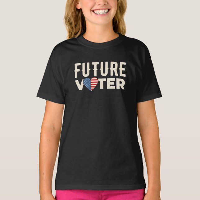 Camiseta Futuro votante (Anverso)