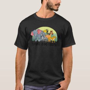 Camiseta FUTURO ZOO KEEPER Niños Safari africanos regalo de