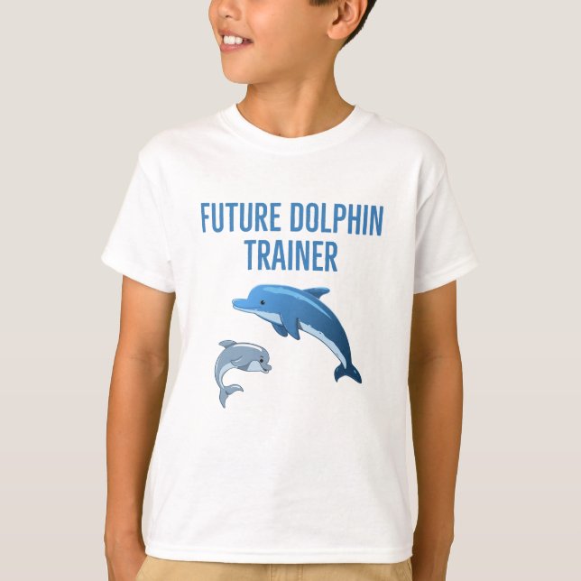 Camiseta Futuros alumnos de Dolphin Trainer (Anverso)