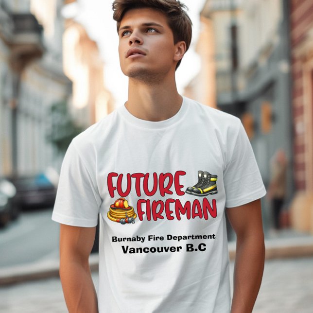 Camiseta Futuros bomberos (Subido por el creador)