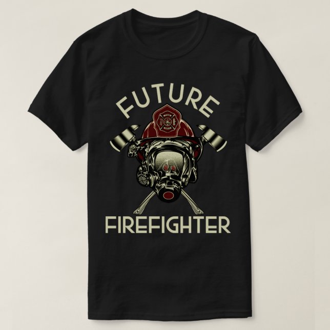 Camiseta Futuros bomberos (Diseño del anverso)