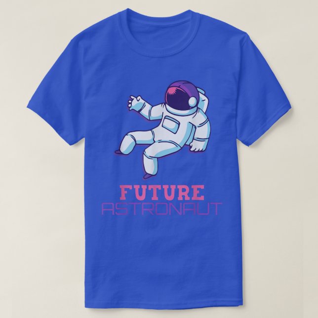 Camiseta Futuros Diseños Astronautas Para Científicos  (Diseño del anverso)