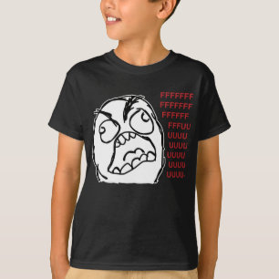 Camiseta Fuuuu del fuuu del individuo de la rabia
