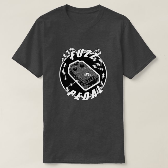 Camiseta Fuzz Pedal (Diseño del anverso)