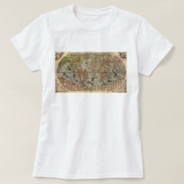 Camiseta Fuzzy Express® Old Map #2 Woman