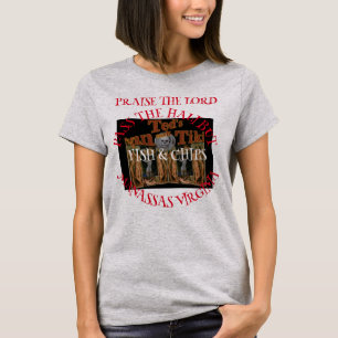 Camiseta FV HG Alabado sea el Pagan Tiki Shack Bar de Ted